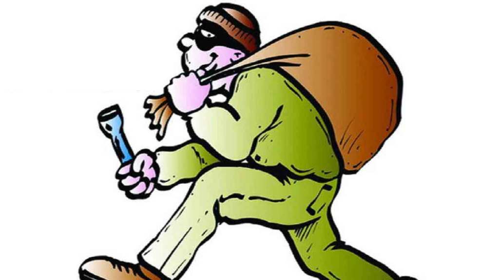 Thief robbed pedestrians pune