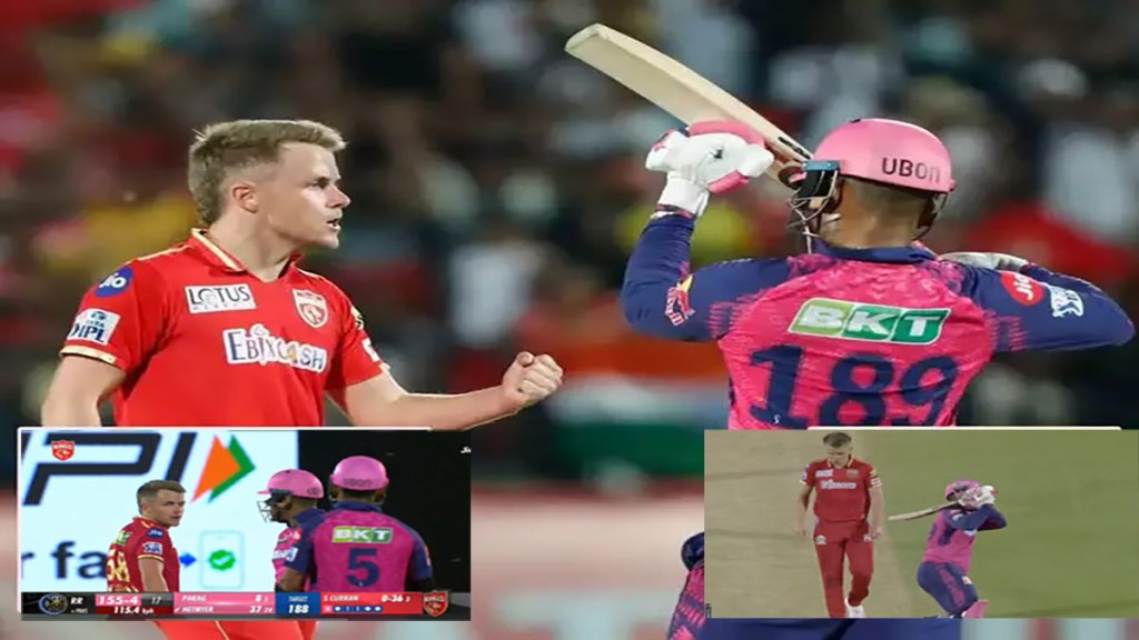 Hetmyer vs Curran: heated atmosphere between Sam Karan and Shimron Hetmyer mess on the field in Punjab and Rajasthan match