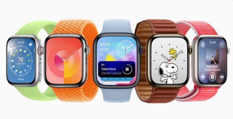 Apple ने स्मार्टवॉचसाठी watchOS 10 ला नवीन वापरकर्ता युजर इंटरफेससह लॉन्च केले आहे. याचे नवीन डिझाईन इव्हेंटमध्ये लॉन्च करण्यात आले आहे. (Image Credit-Apple)