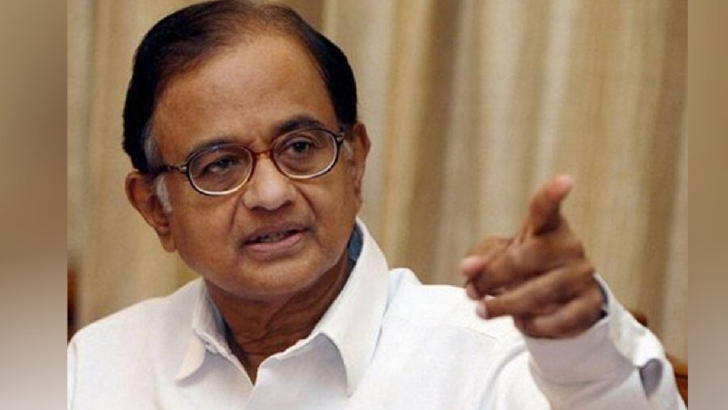 Former Central Home Minister P Chidambaram