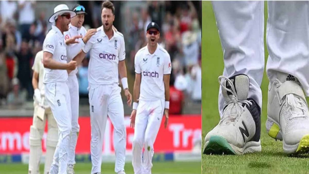 Oli Robinson wore two different shoes on both feet English fast bowler becoming fiercely viral on social media