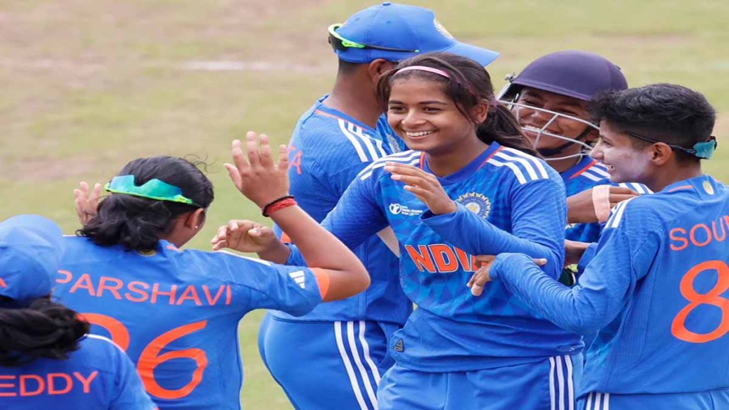 20-year-old Shreyanka Patil led India to victory against Hong Kong in the opening game of the Women's Emerging Asia Cup