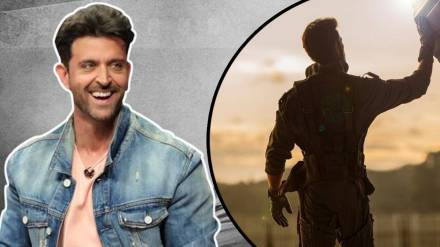 Hrithik Roshan shares his first look from Fighter