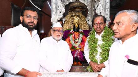 Telangana Chief Minister, K C Rao took, Vitthal, Pandharpur