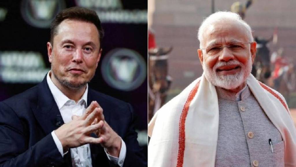 Elon Musk and Narendra Modi Meeting