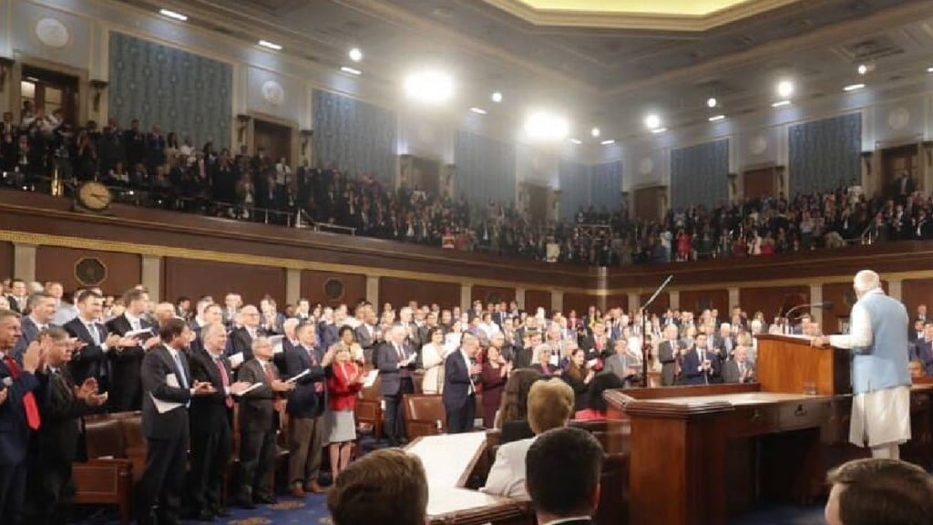 Narendra Modi in his speech US Congress