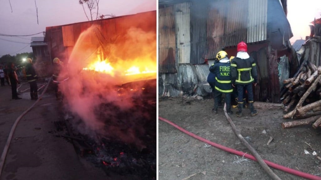 Fire Lakadganj Timber Market