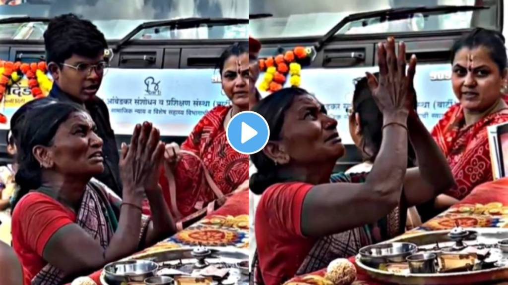 Ashadhi ekadashi ashadhi ekadashi 2023 an old video of woman crying in front of vithhal wari video went viral on social media