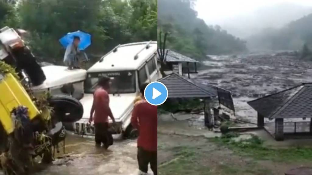 Himachal Pradesh uttarakhand rain Several vehicles washed away in heavy rainfall and damaged in Mohal, Kullu