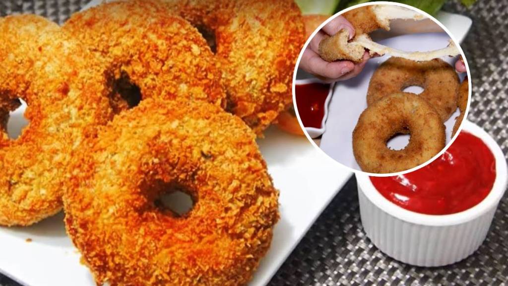 Chicken Donuts चिकन डोनट लहान मुलांना ही डिश एकदा नक्की द्या नोट करा सोपी रेसिपी Chicken