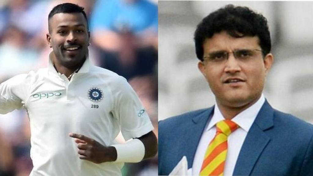 Sourav Ganguly Statement on Hardik Pandya