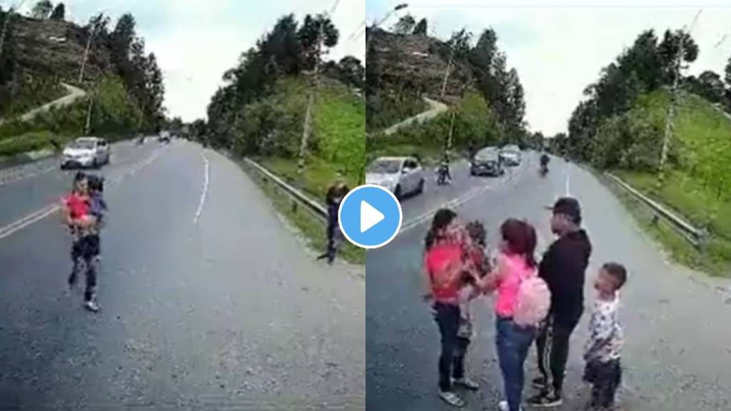 child accident video viral on social media