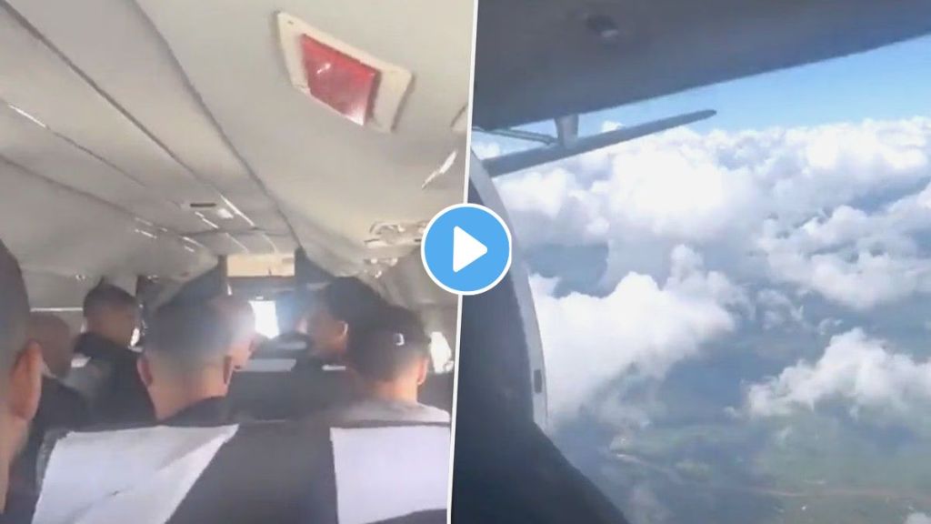 Airplane Shocking Video Viral