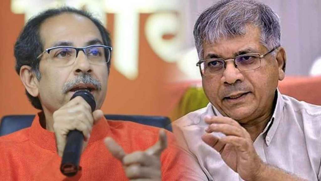 Prakash Ambedkar and Uddhav Thackeray