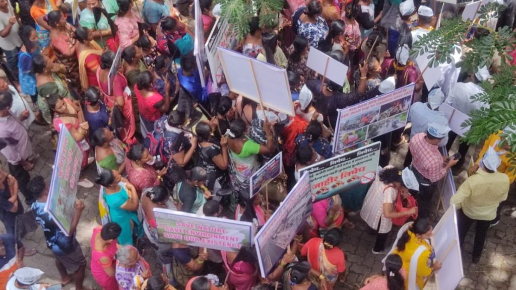 Protest of Gorai residents