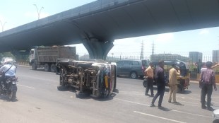 Traffic jam on Eastern Expressway mumbai