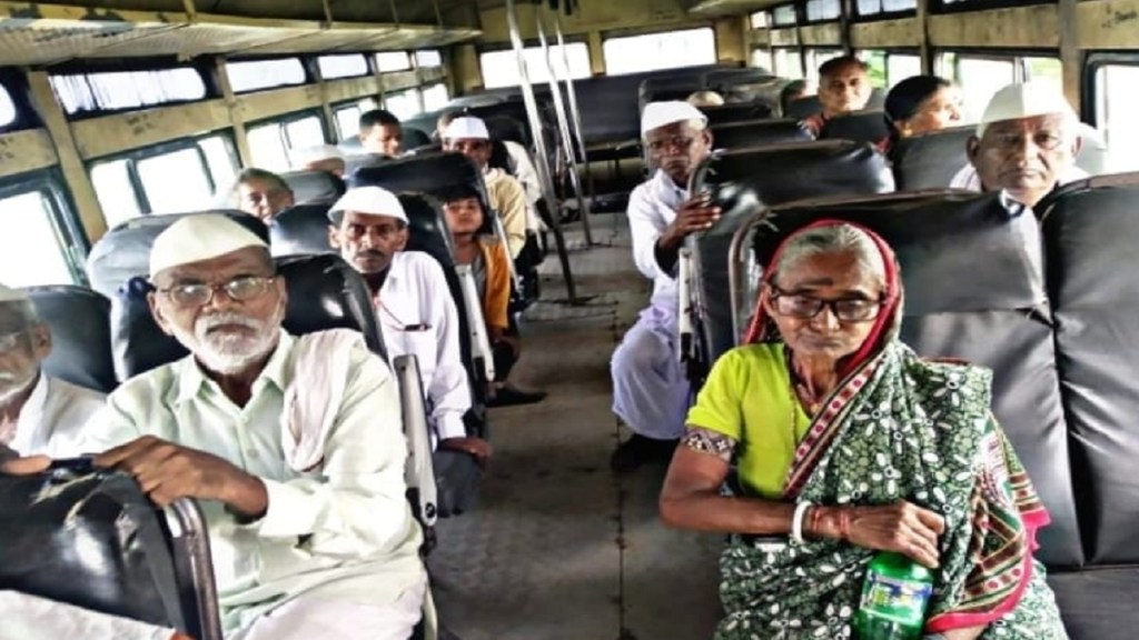 Chandrapur district ST bus