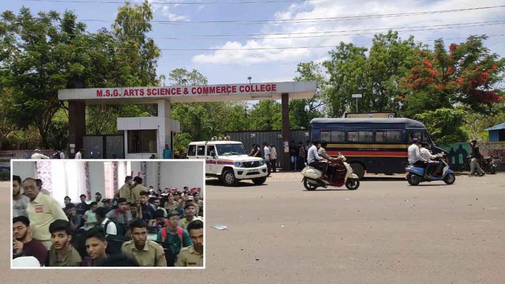 tension in malegaon after attempt to religion preach in career guidance workshop