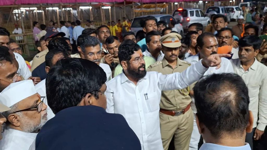 cm eknath shinde at pandharpur