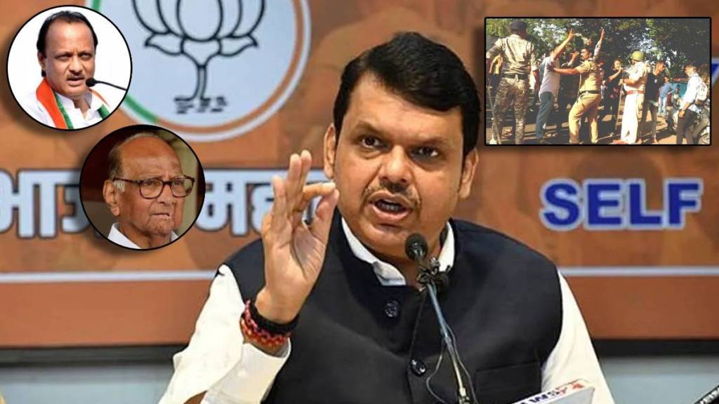 Devendra Fadnavis on Opposition leaders over Aurangajeb Posters in kolhapur