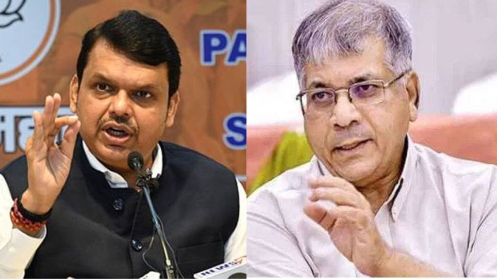 devendra fadnavis on prakash ambedkar sambhaji maharaj death hindu connection