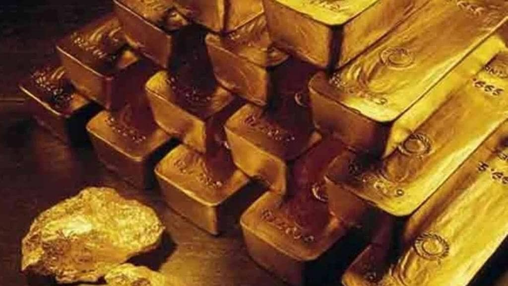 big drop in gold price