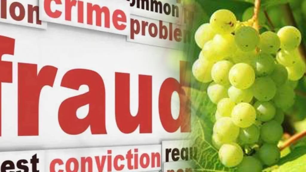 two grape growers cheated traders nashik