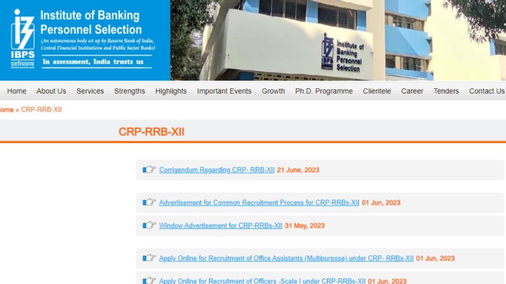 IBPS Clerk Recruitment 2023 Apply online from July 1 at ibps.in, check eligibility how to apply