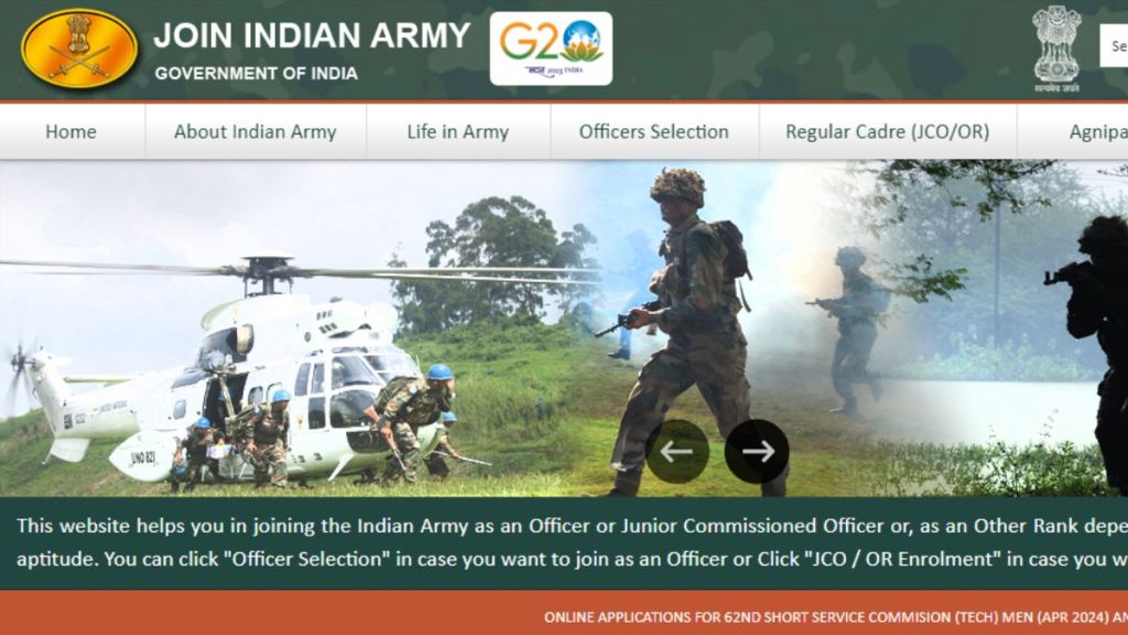 Indian Army recruitment 2023 Apply for 194 SSC technical course