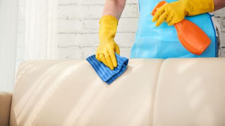 how to clean the dirty sofa