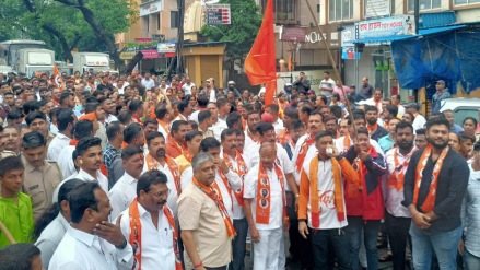 movement shiv sena members durgadi kalyan