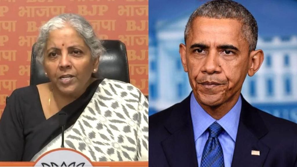 nirmala sitaraman on barack obama