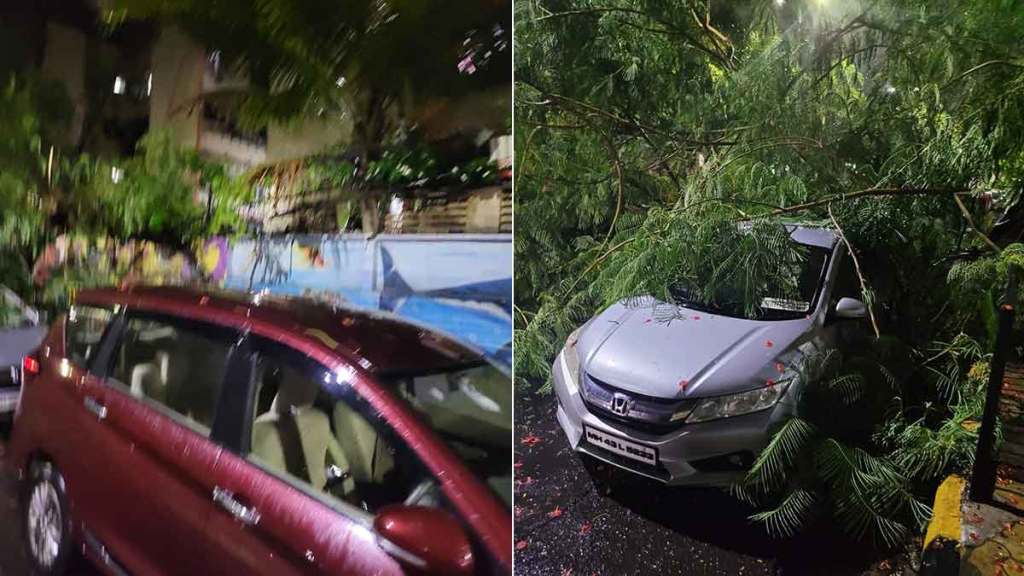 heavy rain in navi mumbai