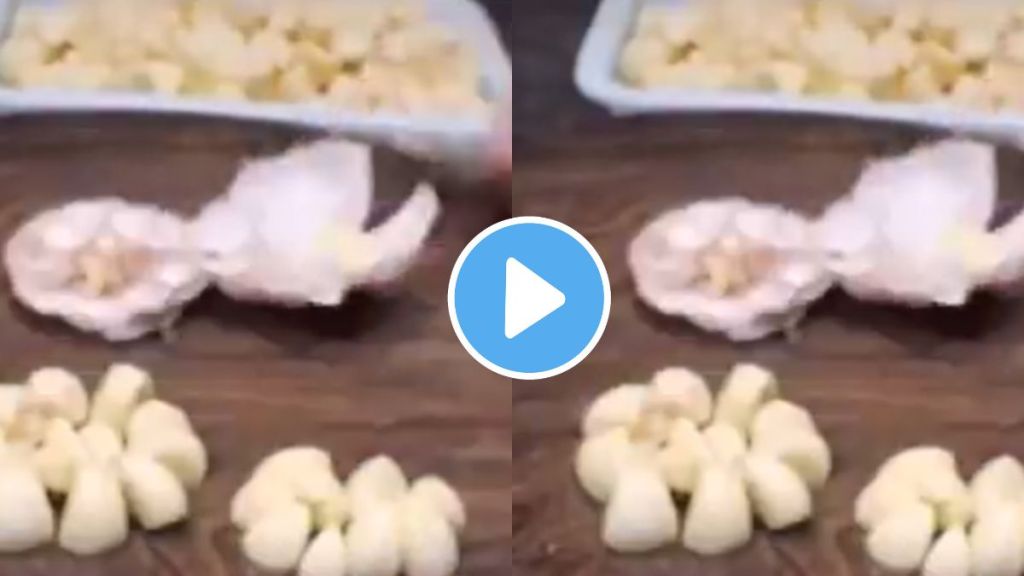 garlic cloves peel trick goes viral on social media