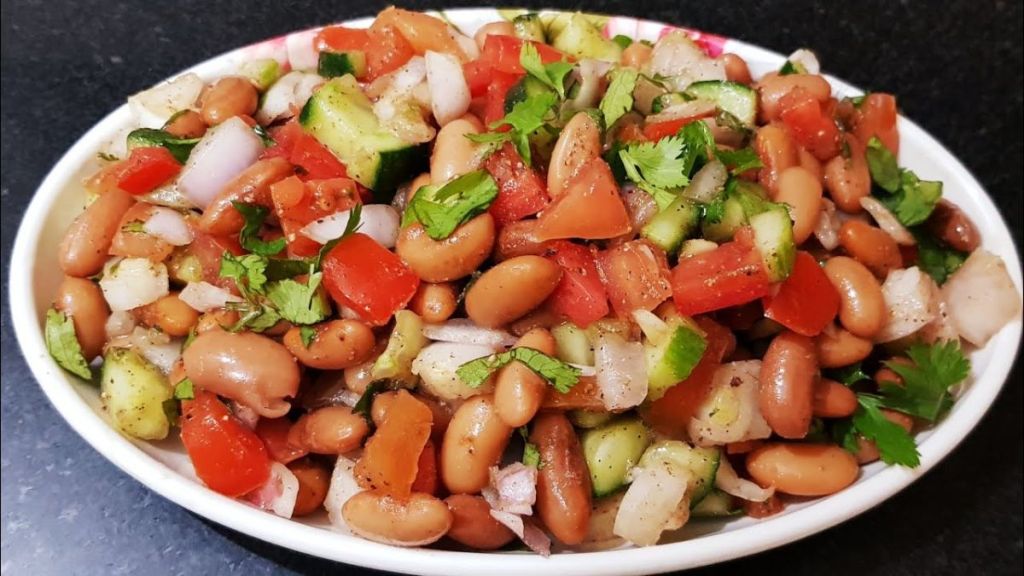 how to make rajma salad recipe