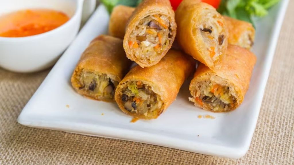 how to make pesto egg rolls