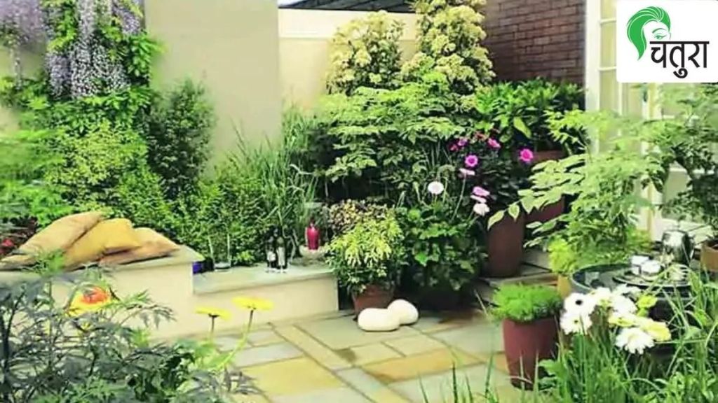 terraced garden