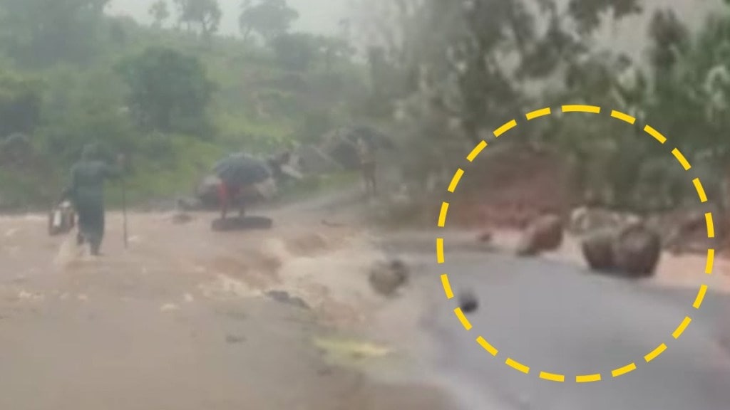 Heavy rain, Satara, Mahabaleshwar, Wai area, landslide, Ambenali Ghat