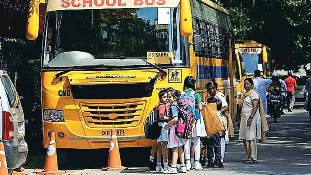 Action against 112 school buses