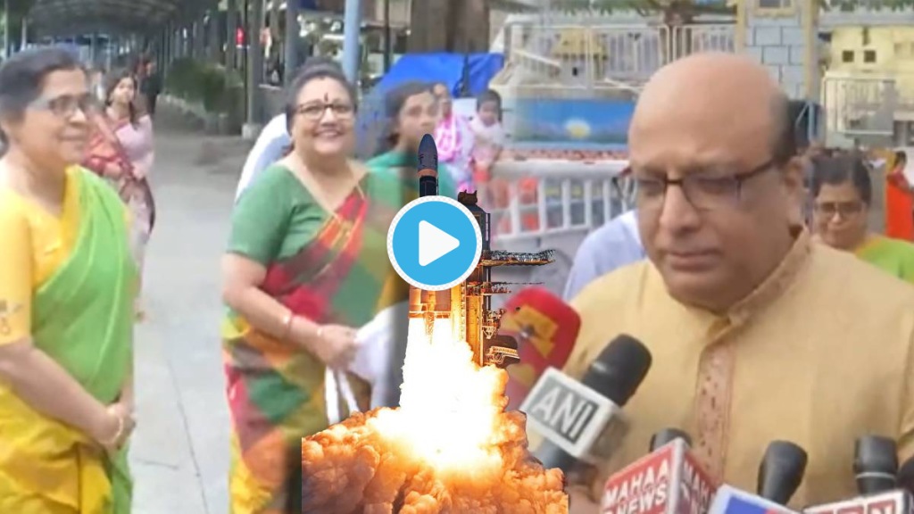 Chyandrayan 3 Launch ISRO Team Prays To Tirupati Balaji Offering Miniature Special Rocket Video Viral Chandrayan 3 Mission Date