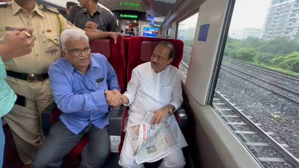 Ajit Pawar, mumbai, nashik, Vande Bharat express, passengers