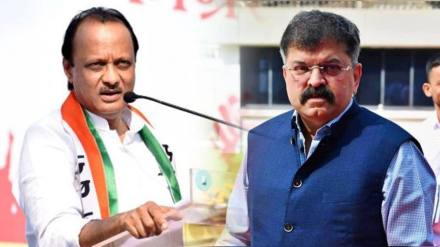 Ajit Pawar vs Jitendra Awhad