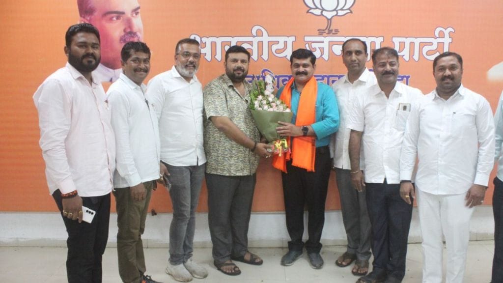 BJP City President Prashant Jadhav