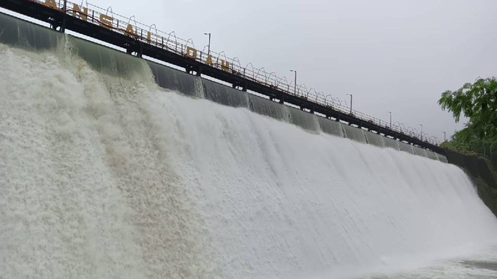 Ransai Dam, Uran, overflow, water issues, heavy rain