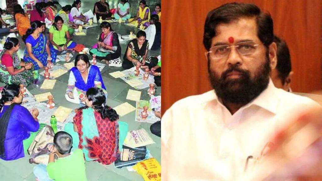 Eknath Shinde on Women self help group