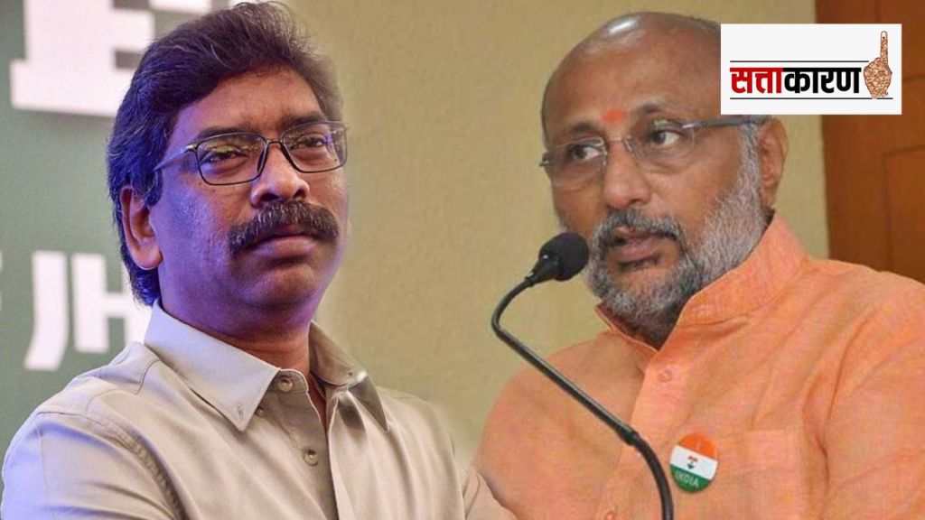 Hemant Soren and Governor CP radhakrishnan