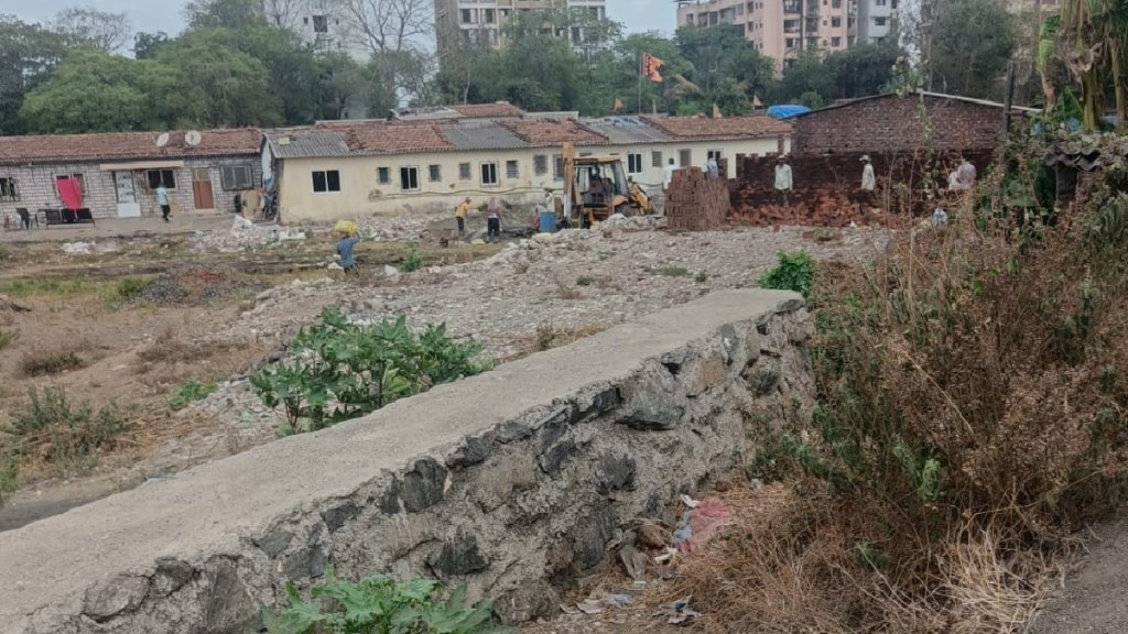 Investigation of submerged lake at Ayre village in Dombivli