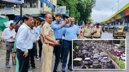 Kapurbawdi, Majeevda Chowk traffic