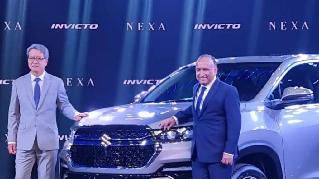 Maruti Suzuki Invicto premium hybrid MUV launched