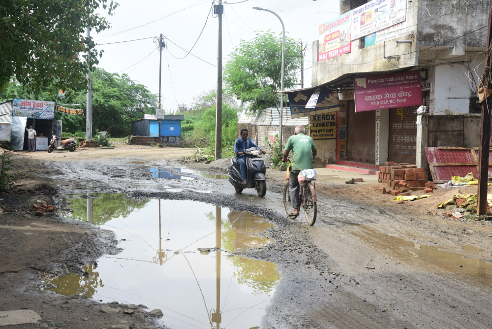 Nagpur Potholes Photos 2023